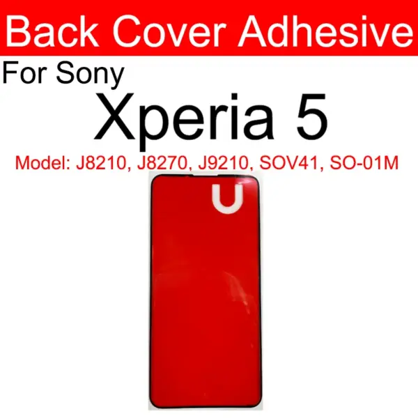 LCD Rear Battery Cover Adhesive for Sony Xperia 1 X1 II III and Xperia 5 X5 II III - Image 13