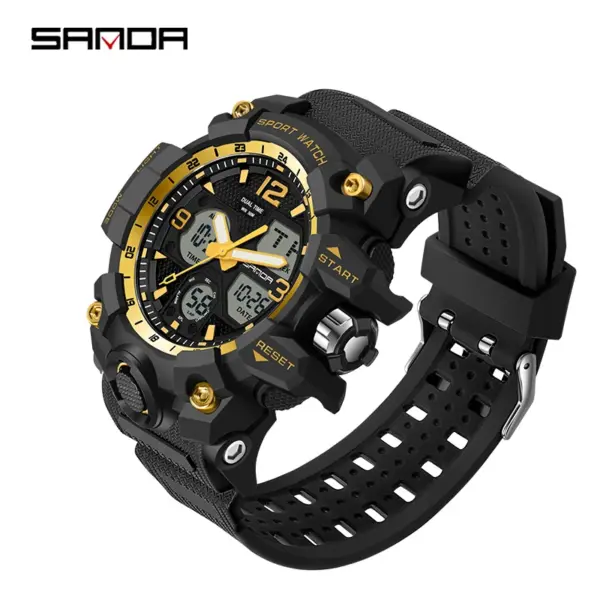 SANDA 6030 Military Quartz Men's Watch - Image 13