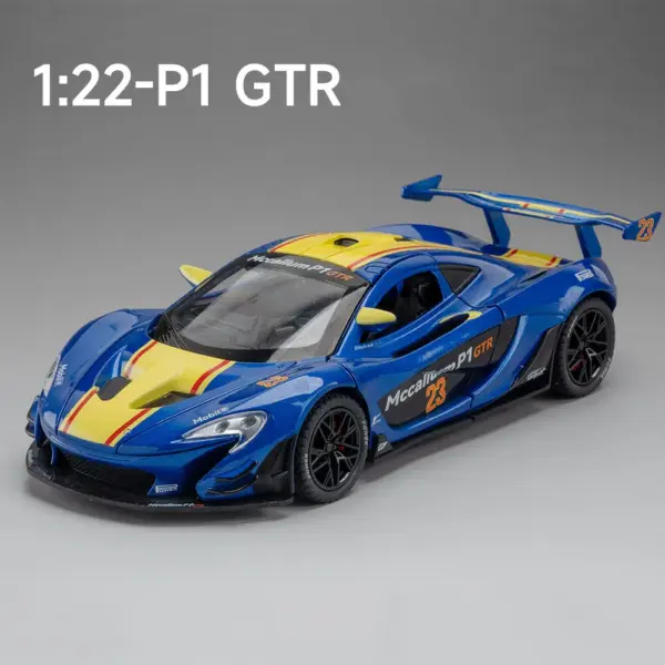 1:22 P1 GTR Diecast Model Sports Car - Image 8