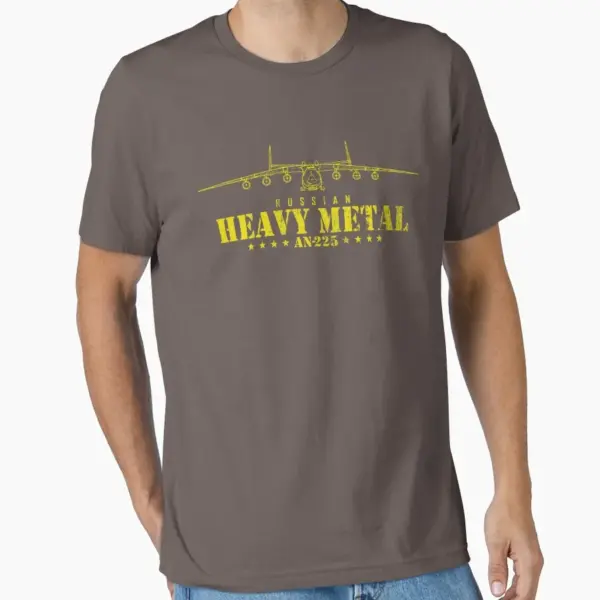 An-225 Mriya Men's Cotton T-Shirt - Image 7