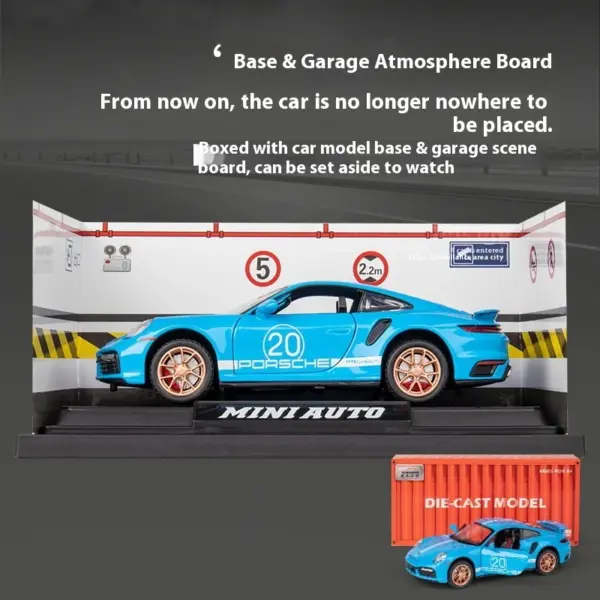 1:32 Scale Metal Porsche 911 Turbo S Model - Image 4