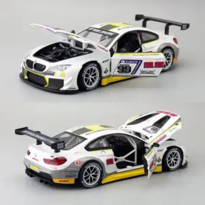 1:24 BMW M6 GT3 Diecast Racing Car Model 23 S59600ae120504ff7b46f581f09a47284I