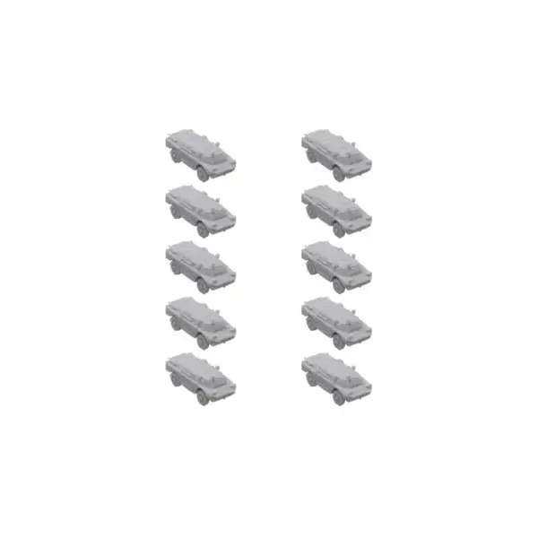 10PCS Russian BRDM-2UM Resin Vehicle Models - Image 10