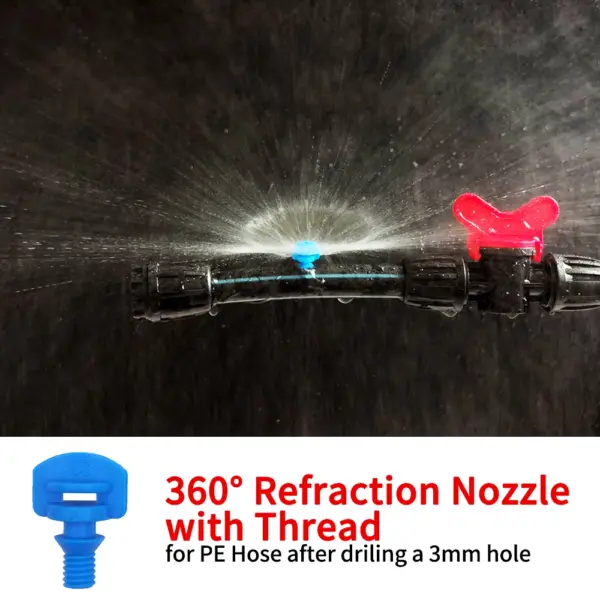 100PCS Male Barbed Drip Irrigation Nozzles - Image 3