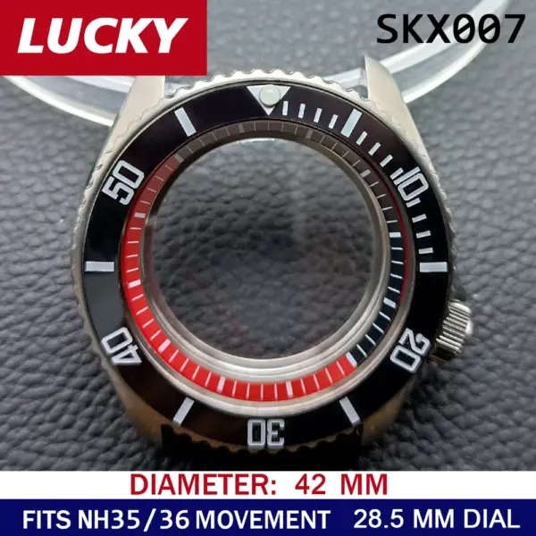 N H35 42mm Stainless Steel Watch Case - Image 35