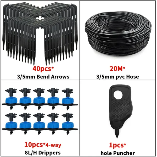 Drip Irrigation Kit for Bonsai Garden 10/20 Set - Image 21