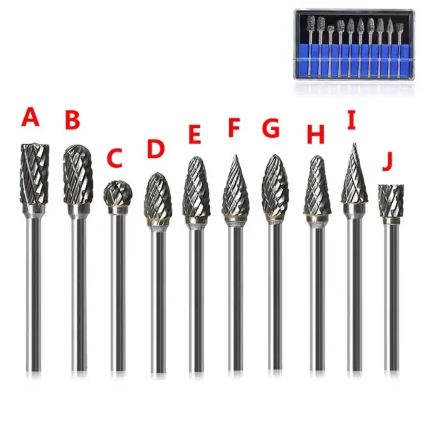 Tungsten Carbide Router Bits Set for Dremel - Image 2