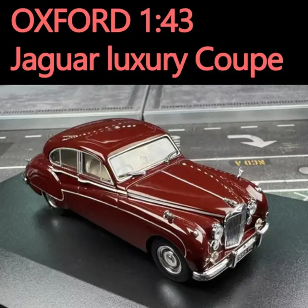 Jaguar Luxury Coupe 1:43 Diecast Model Car - Image 7