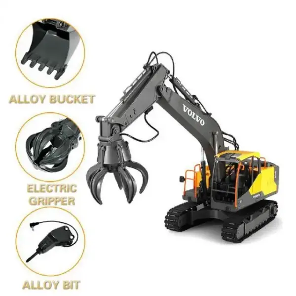 1/16 Double E E568 RC Excavator Alloy Model - Image 7