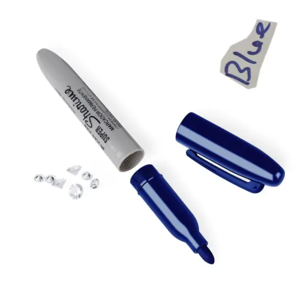 Discreet Black Marker Pen with Hidden Storage - Image 9