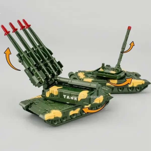 1:32 Military Tank Model with Sound and Light - Image 5