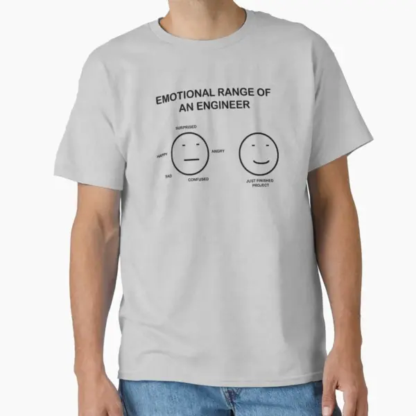Humorous Engineer Finished Project T-Shirt - Image 8