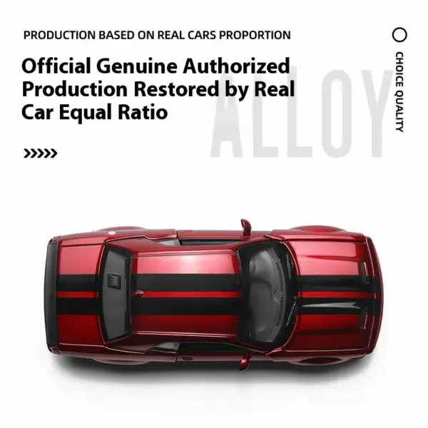 1:36 Diecast Dodge Challenger SRT JAILBREAK Model - Image 2