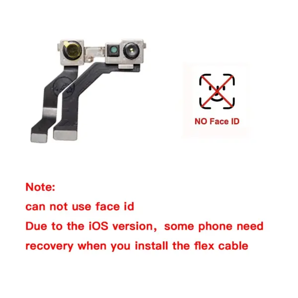 iPhone 12 Mini/Pro/Max Front Selfie Camera Flex Cable - Image 2