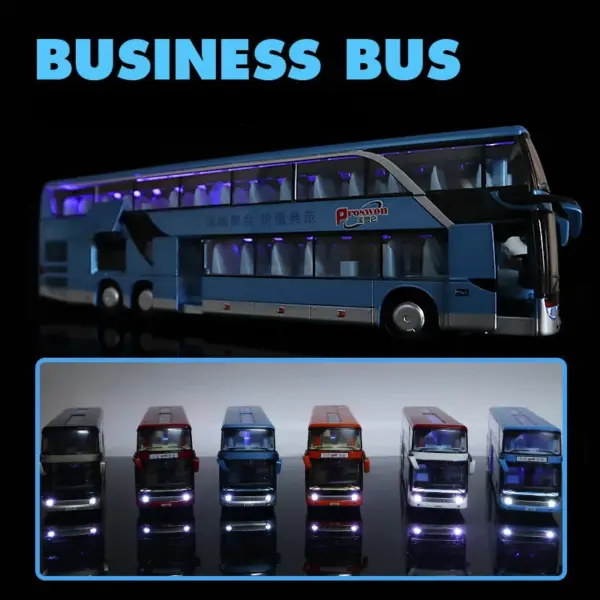 Alloy Diecast Passenger Bus Model 1:32 Scale - Image 2