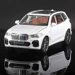1:24 BMW X5 Diecast Model SUV with Lights 19 S5aefcdda88224d2daf6259e54910434df