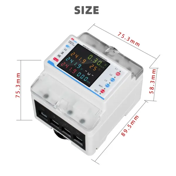 Tuya WiFi Smart Circuit Breaker Power Meter - Image 5