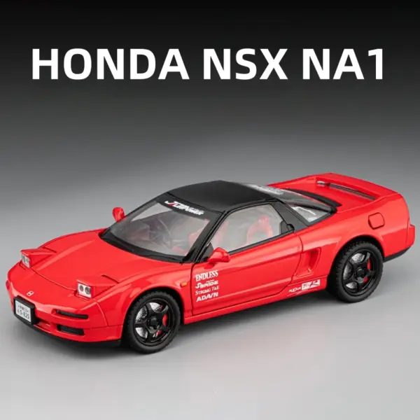 1:24 Alloy Honda Acura NSX MK1 Diecast Model - Image 7