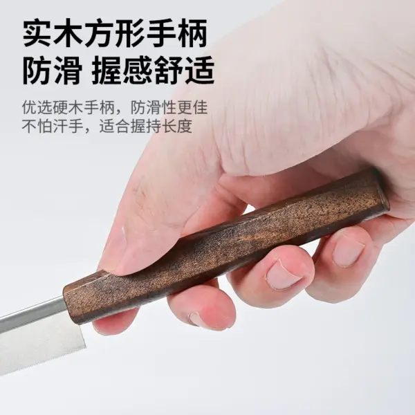 Wooden Handle Sharktooth Hand Saw for Modeling - Image 4