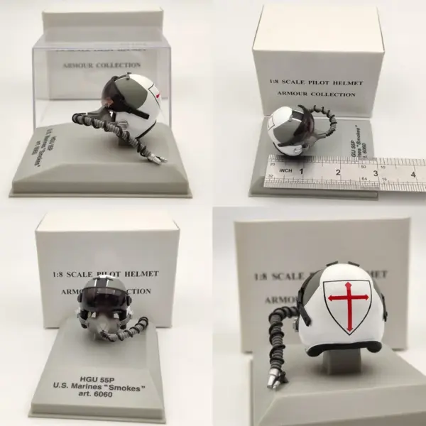 Diecast Pilot Helmet HGU 26P/33P/55P/MC 10/Gueneau 316 - Image 7