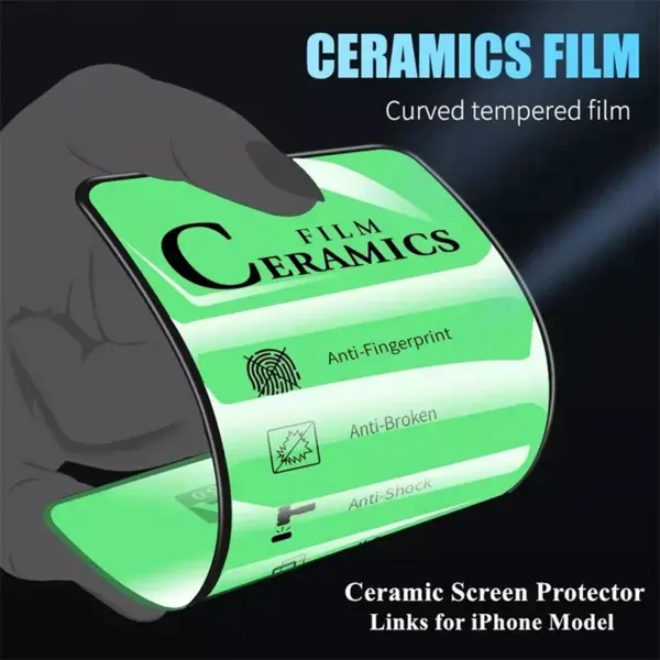 6PCS Ceramic Screen Protector for iPhone Series - Image 2