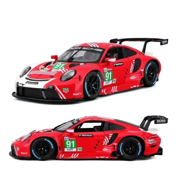 Bburago 1:43 Porsche 911 RSR Diecast Model - Image 4