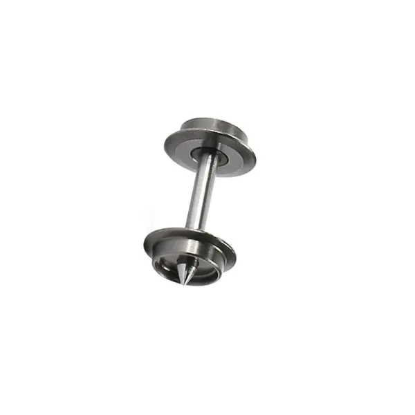 N Scale Metal Wheel Sets 24pcs for Trains - Image 5