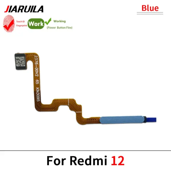 Fingerprint Sensor Home Return Power Button Flex Cable for Xiaomi Redmi 13C - Image 5