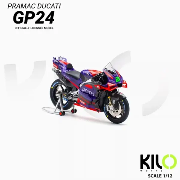 Ducati GP24 GP23 1:12 Scale Metal Model - Image 11