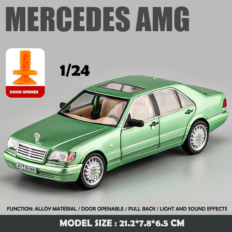 Diecast 1/24 Scale Benz W140 Model Car 11 Diecast 1/24 Scale Benz W140 Model Car - Image 11
