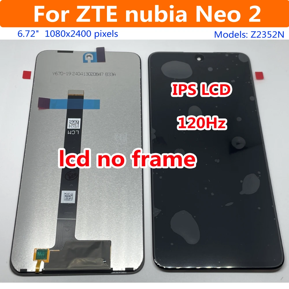 6.72 inches ZTE Nubia Neo 2 IPS LCD Touch Screen Assembly 2 6.72 inches ZTE Nubia Neo 2 IPS LCD Touch Screen Assembly - Image 2