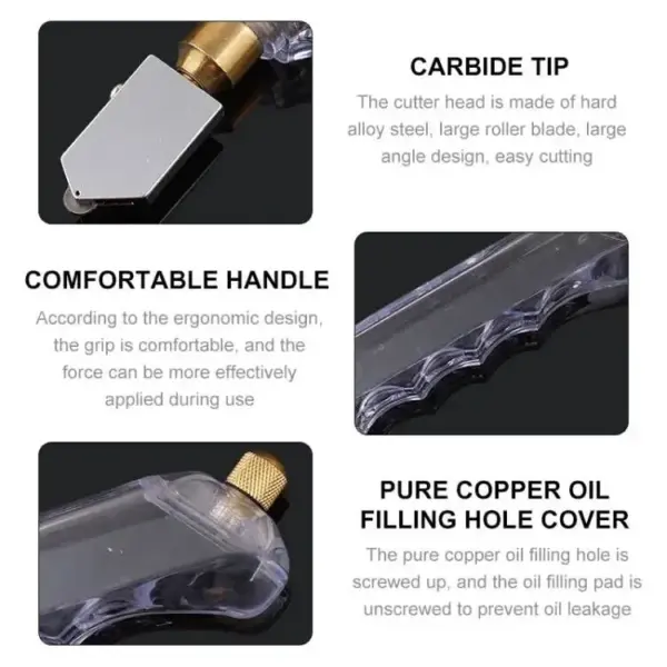 Professional Diamond Glass Cutter Tool 3-15mm - Image 2