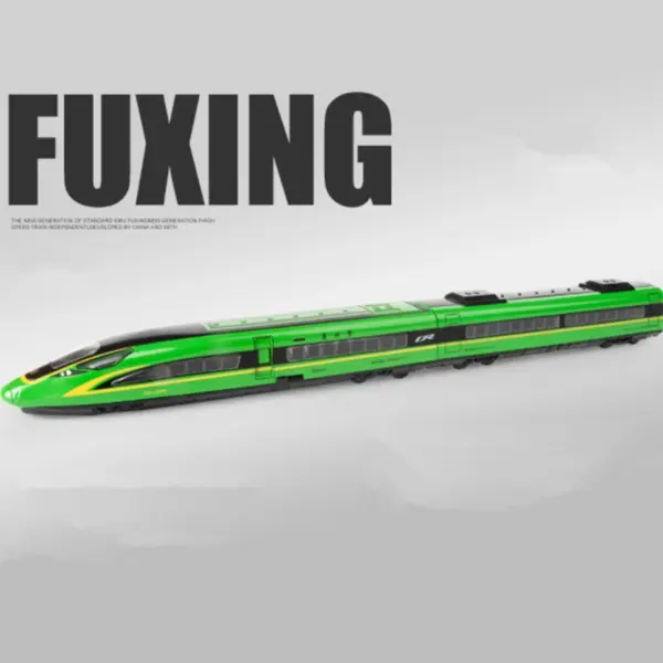 Diecast Metal High-speed Train Model Toy - Image 7