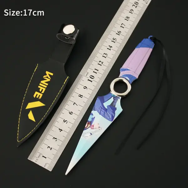Valorant JETT Kunai 17cm Metal Replica - Image 5