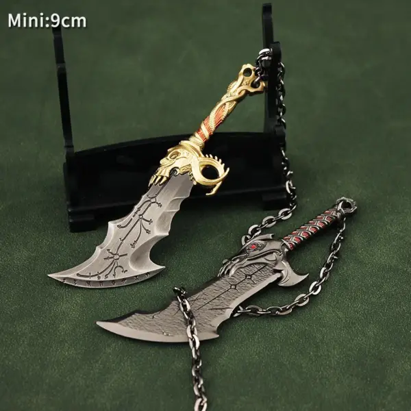 Mini God of War 4 Kratos Keychain - Image 14