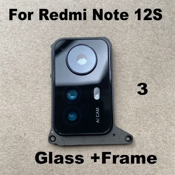 Xiaomi Redmi Note 12S Back Camera Lens Replacement - Image 3