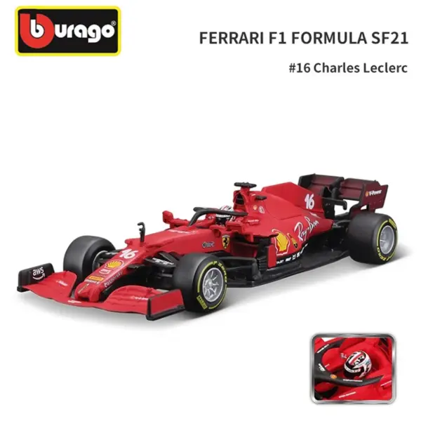 Bburago 1:43 Ferrari SF21 Diecast Model - Image 10