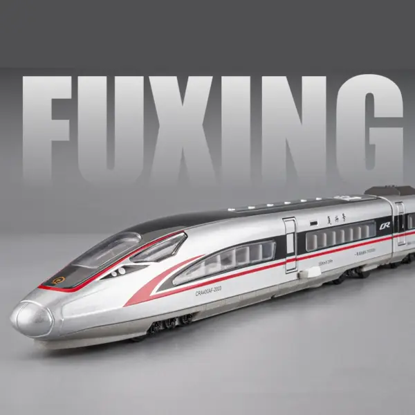 Diecast Metal High-speed Train Model Toy - Image 2