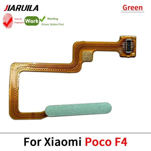Fingerprint Sensor Home Return Key Flex Cable for Xiaomi Poco F4 GT - Image 5