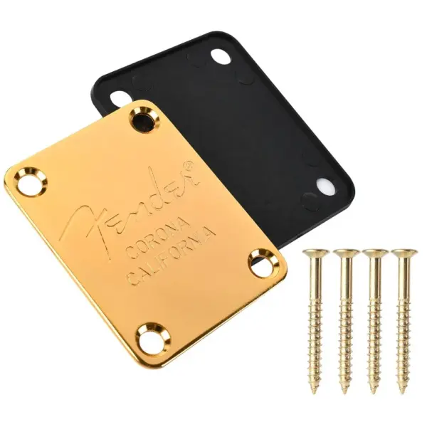 Vintage Iron Neck Plate for Electric Guitars - Image 9