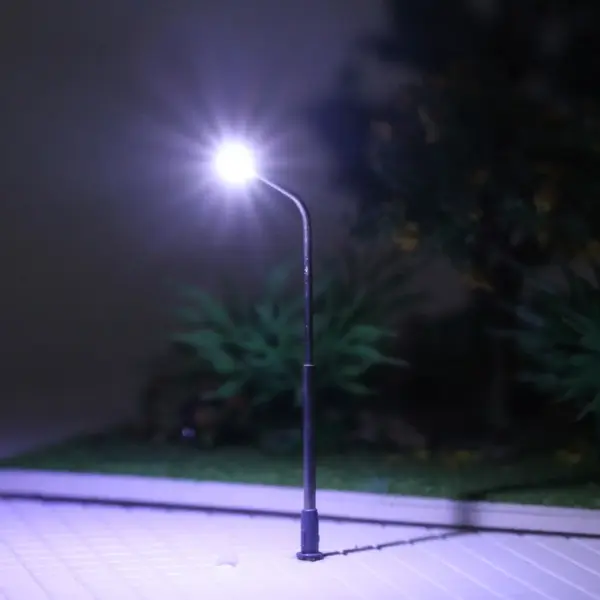 10pcs Metal Railway Street Light Lamps 3V - Image 8