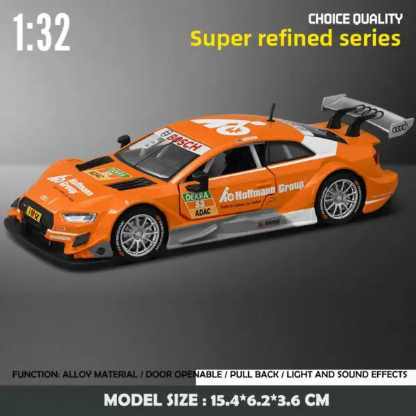 1/32 Audi RS5 DTM Rally Car Diecast Model - Image 9