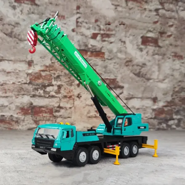 1:50 Scale Alloy Engineering Crane Model - Image 7