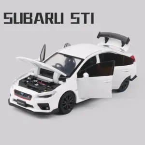 1/32 Subaru WRX STI Alloy Diecast Model Car 18 S5d115abda9f542b19d6fc56137fb3f6c2