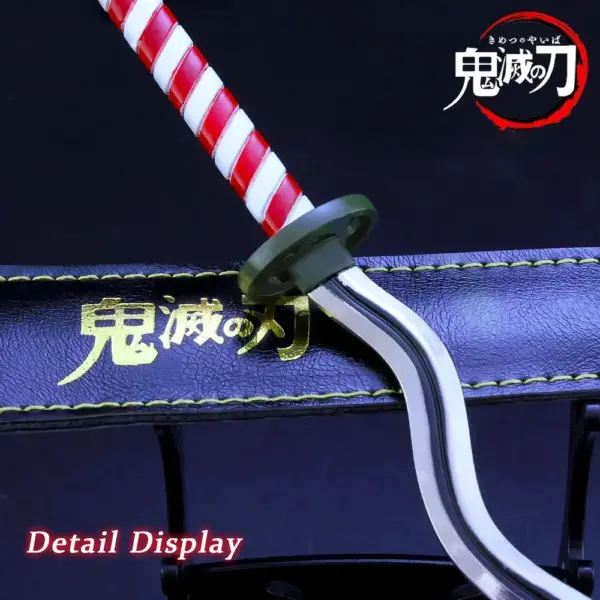10-Inch Demon Slayer Iguro Obanai Sword Replica - Image 3