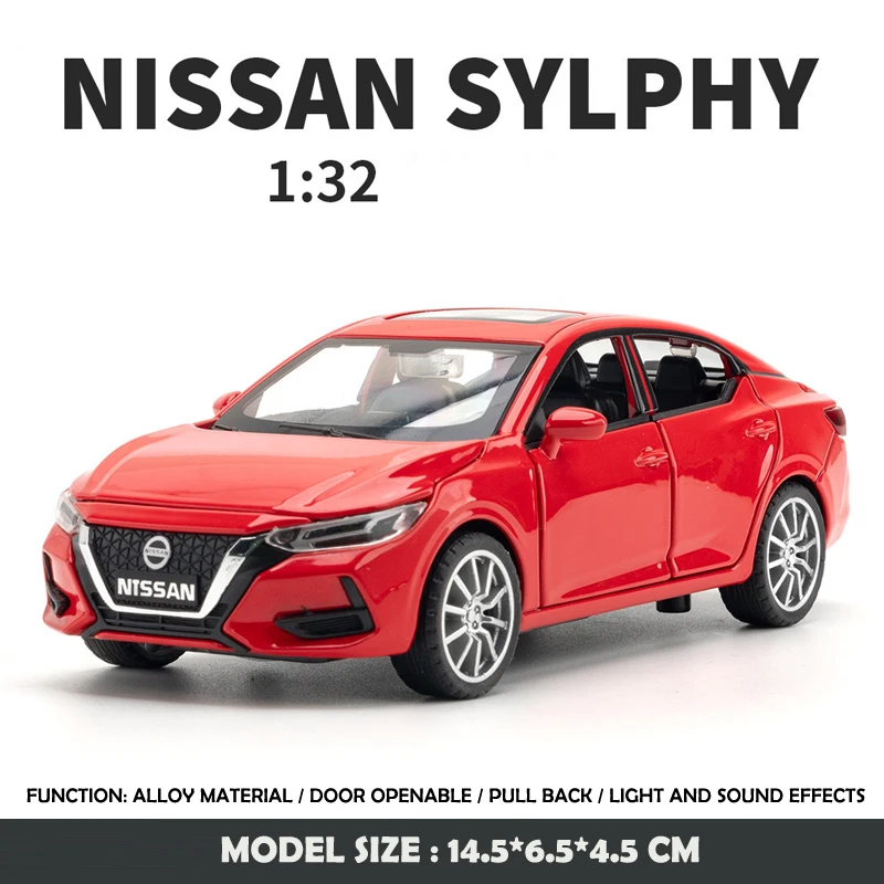 1/32 Scale Diecast Nissan Sylphy Model Car 8 1/32 Scale Diecast Nissan Sylphy Model Car - Image 8