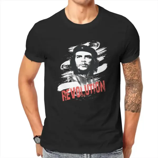 Che Guevara Graphic Cotton T-Shirt for Men - Image 5