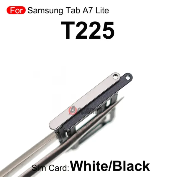 Samsung Galaxy Tab A7 Lite SIM Card & Micro SD Tray Slot - Image 2