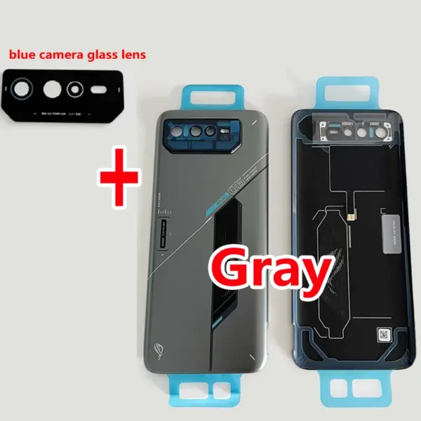 Back Glass Battery Cover for Asus ROG Phone 6D - Image 8