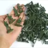 100pcs Miniature Military Soldier Models Set